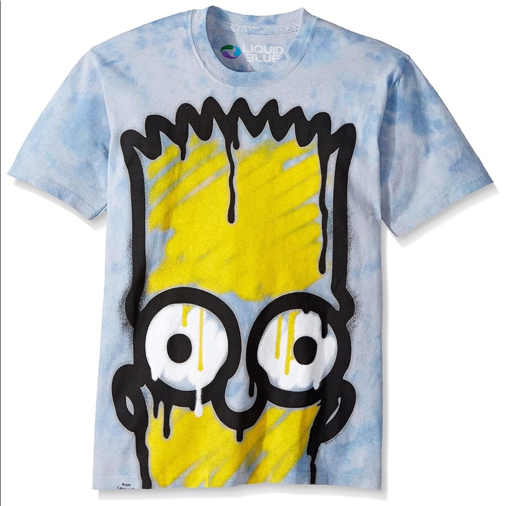 Bart Simpson graffiti T shirt